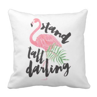 Pink Flamingo Pillow Gift