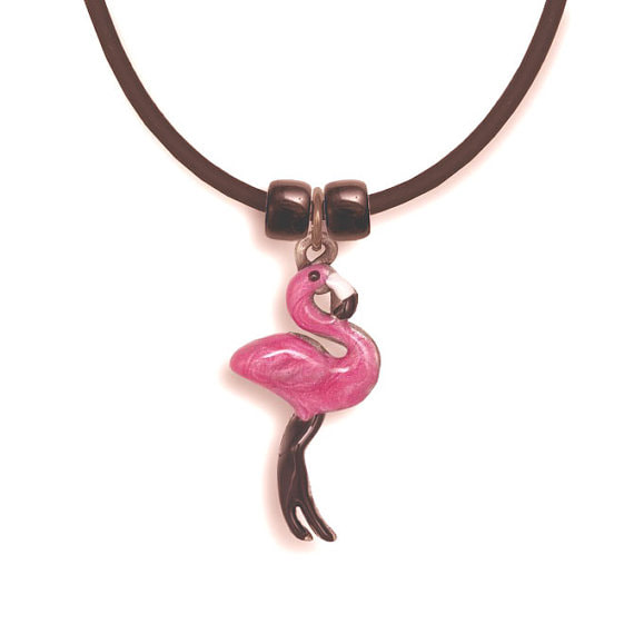 Flamingo Necklace Gift